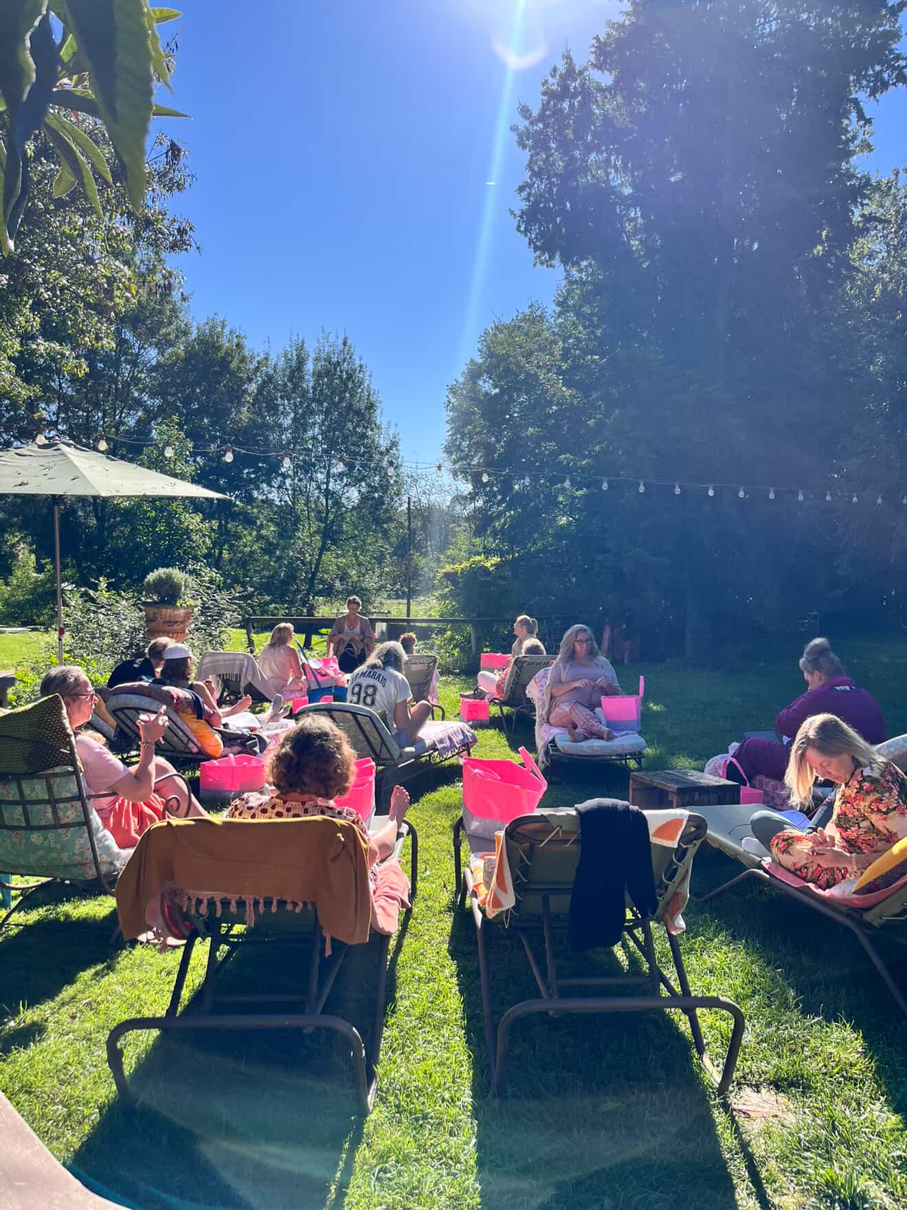 Workshop haken B&B Can Portell in Spanje