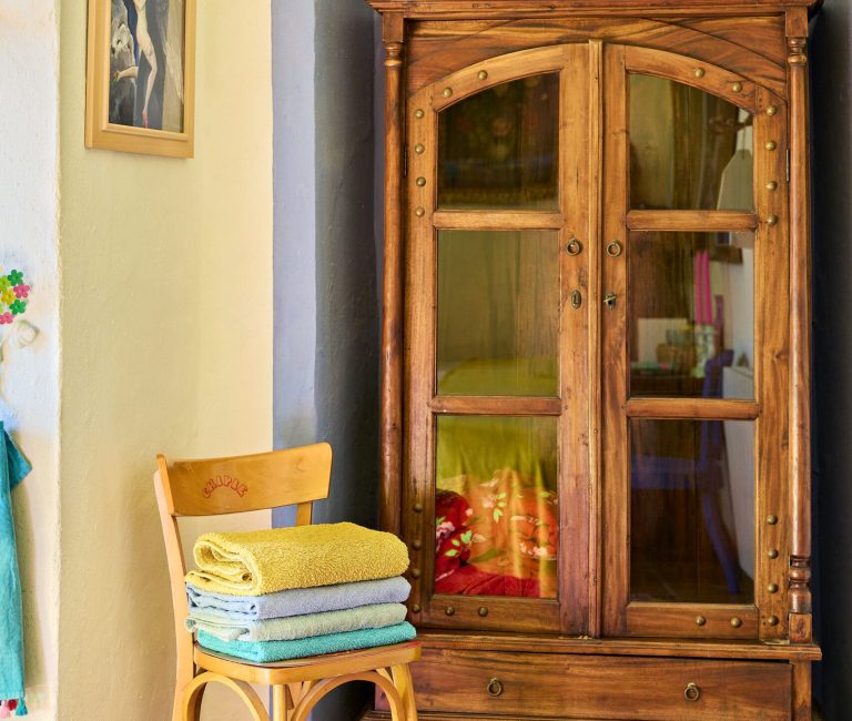 Knusse kamer De Heilige Maagd in B&B Can Portell bij Girona