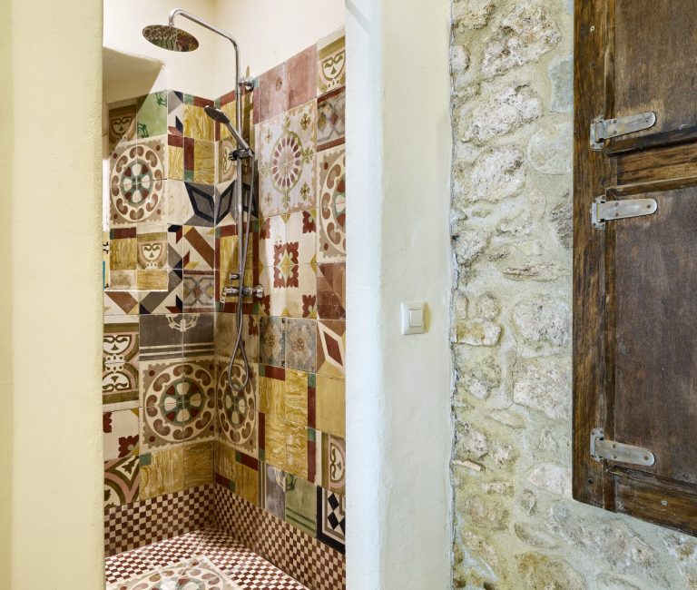 Privébadkamer van kamer De Serre in B&B Can Portell