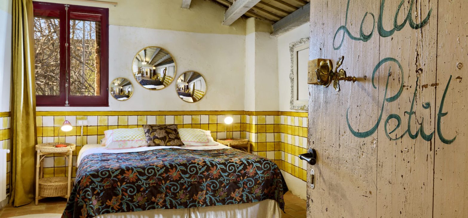 Vrolijke tweepersoonskamer in Bed & Breakfast Catalonië