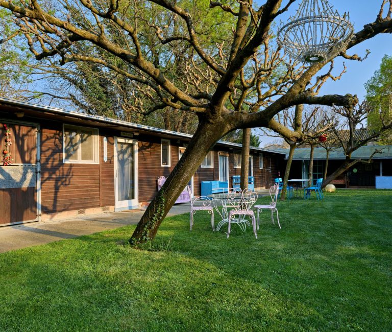 Mediterrane tuin van B&B Can Portell