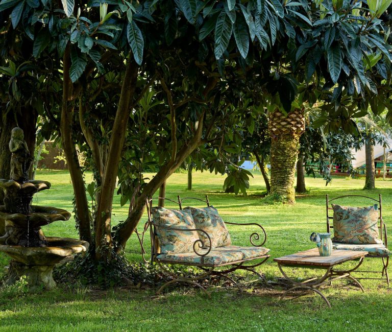 Tuin Can Portell B&B Spanje
