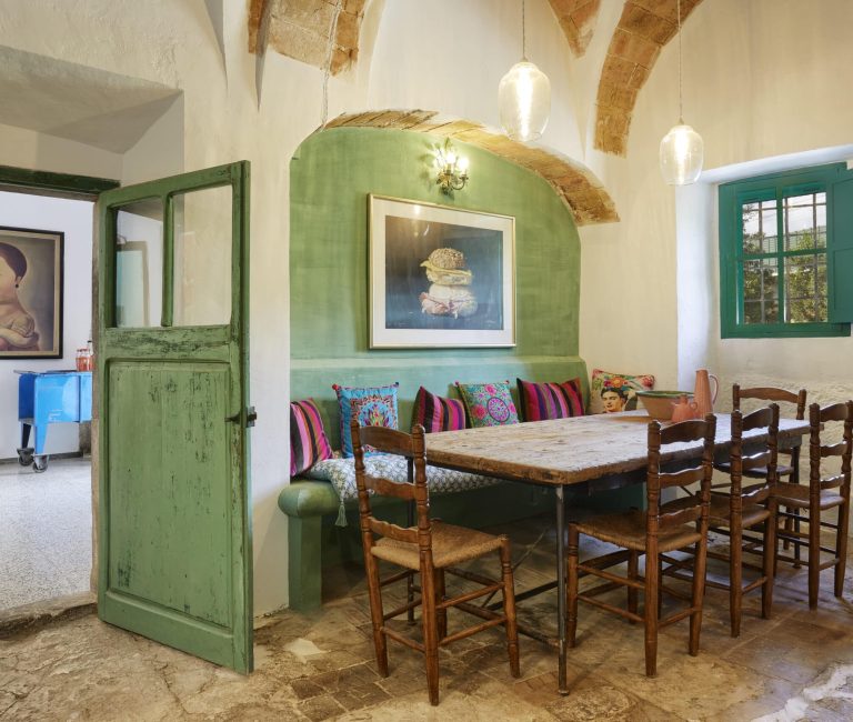 Keuken Mas Ferrer B&B in Spanje