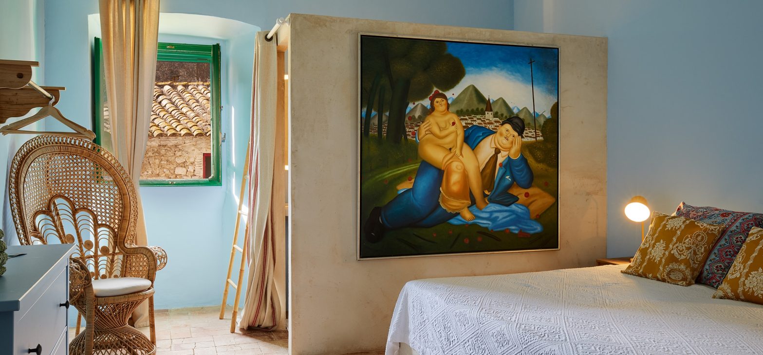 Kunstkamer Botero in Bed & Breakfast Mas Ferrer