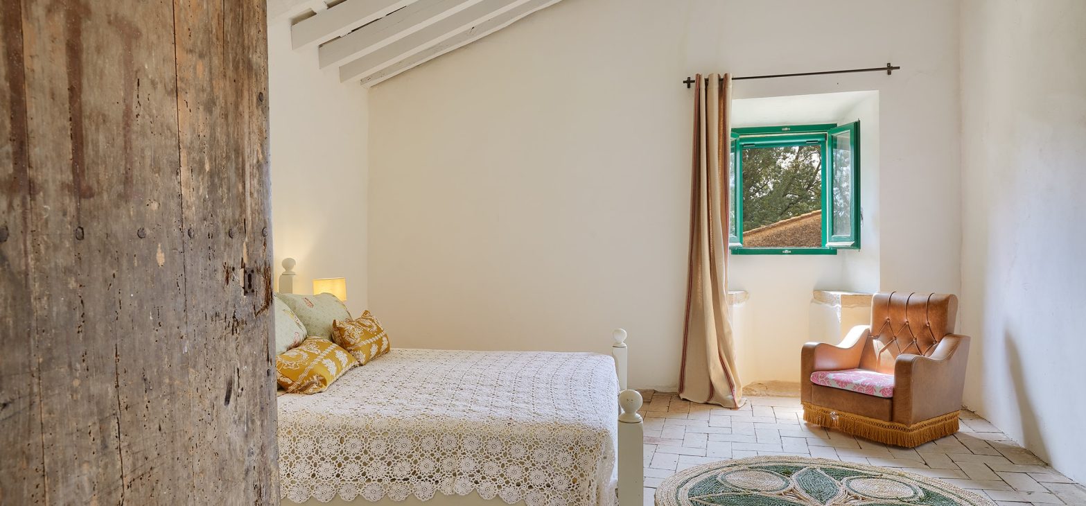 Lichte kamer III in B&B Mas Ferrer in Spanje